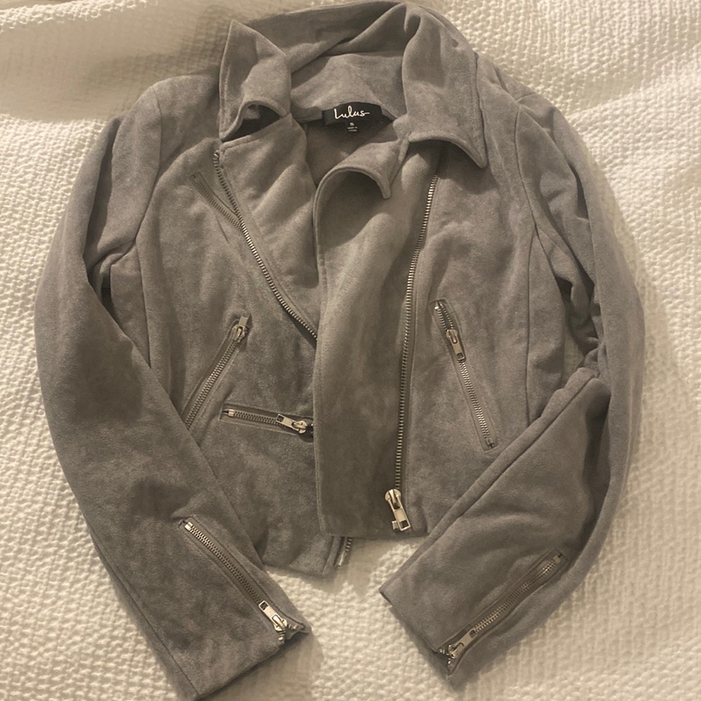 Lulus grey jacket